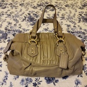 Coach Ashley Leather Satchel purse
